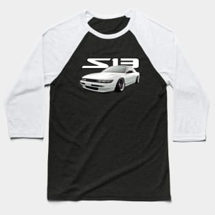 JDM s13 coupe super white 180 Baseball T-Shirt